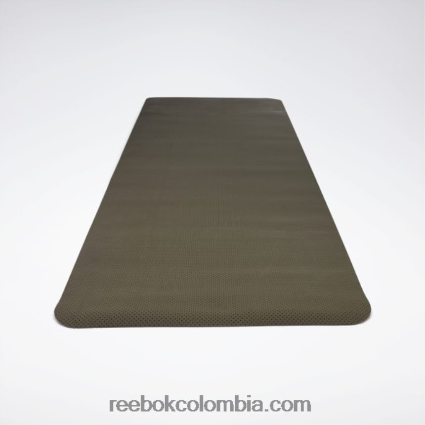 ejercito verde colchoneta de yoga de estilo tecnológico Reebok D260LP502