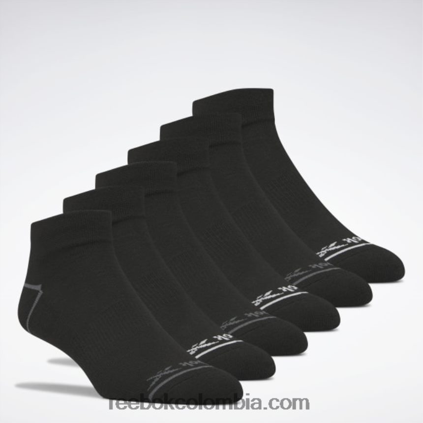 multi calcetines básicos cuartos 6 pares Reebok D260LP1364
