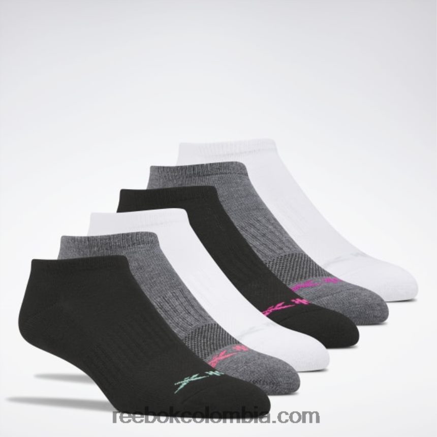 multi calcetines basicos escotados 6 pares Reebok D260LP1004
