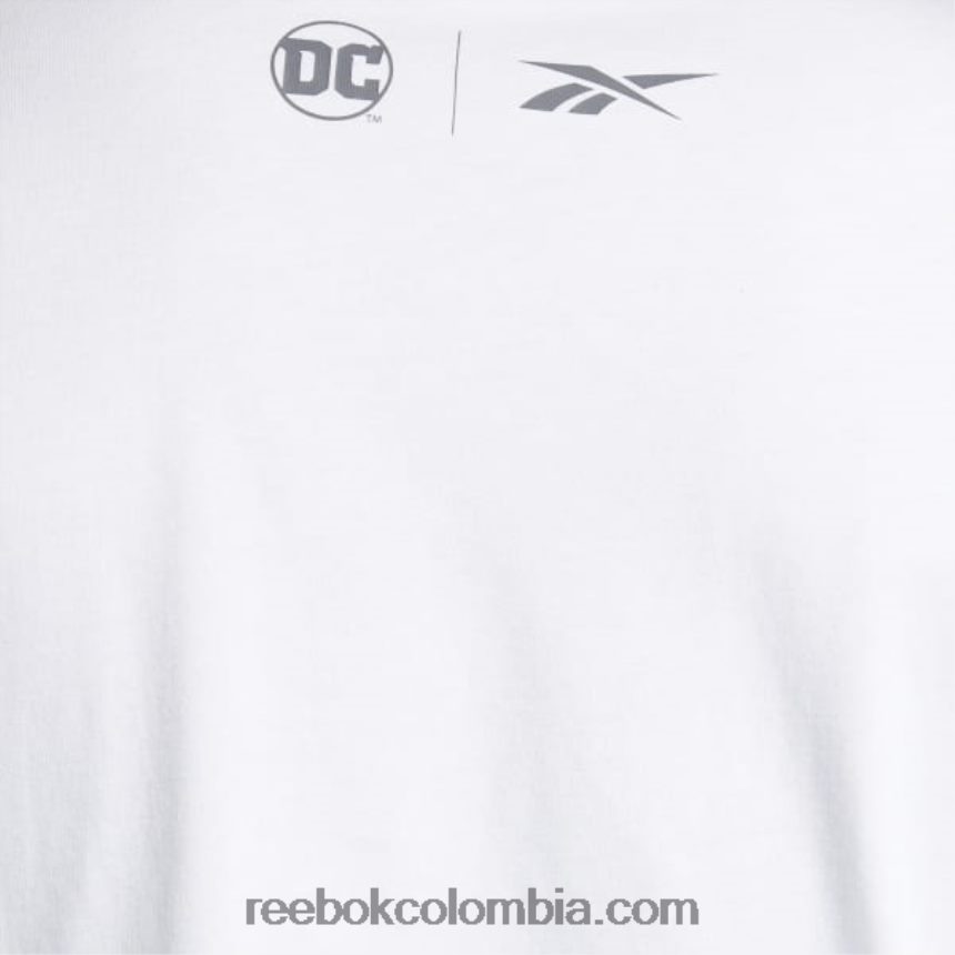 blanco camiseta dc x superman contra lex luthor Reebok D260LP374