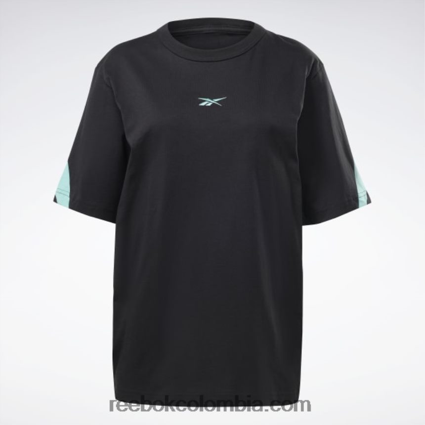 negro camiseta orgullosa de la marca clásica Reebok D260LP355
