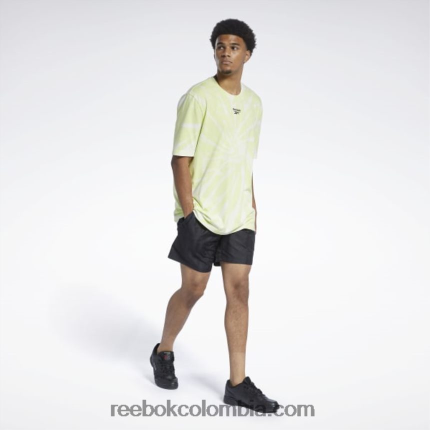 resplandor semienergético playera clásica tie-dye Reebok D260LP991