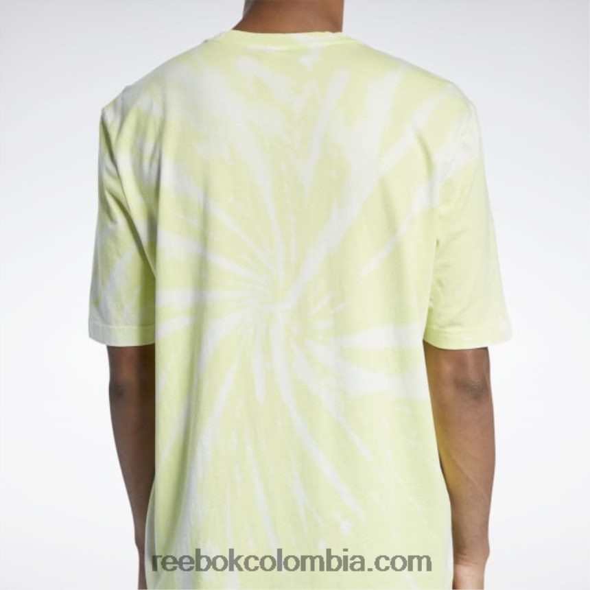 resplandor semienergético playera clásica tie-dye Reebok D260LP991