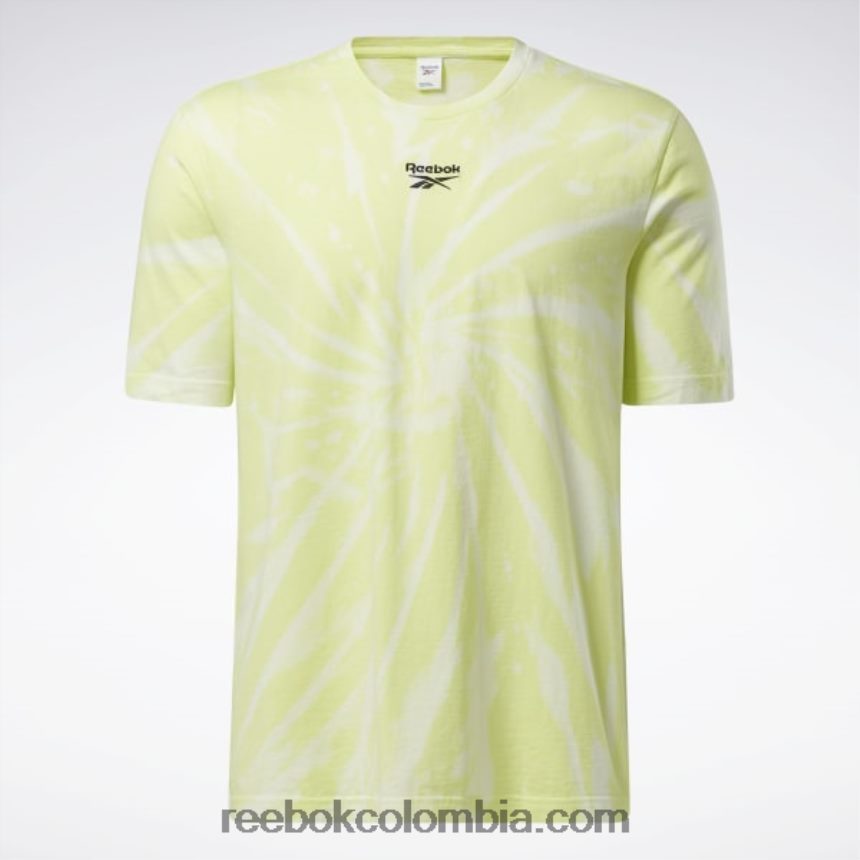 resplandor semienergético playera clásica tie-dye Reebok D260LP991