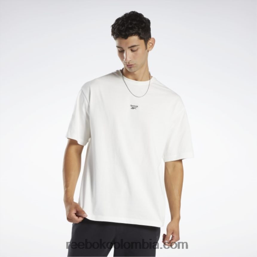 tiza playera clásica esencial de armario Reebok D260LP383