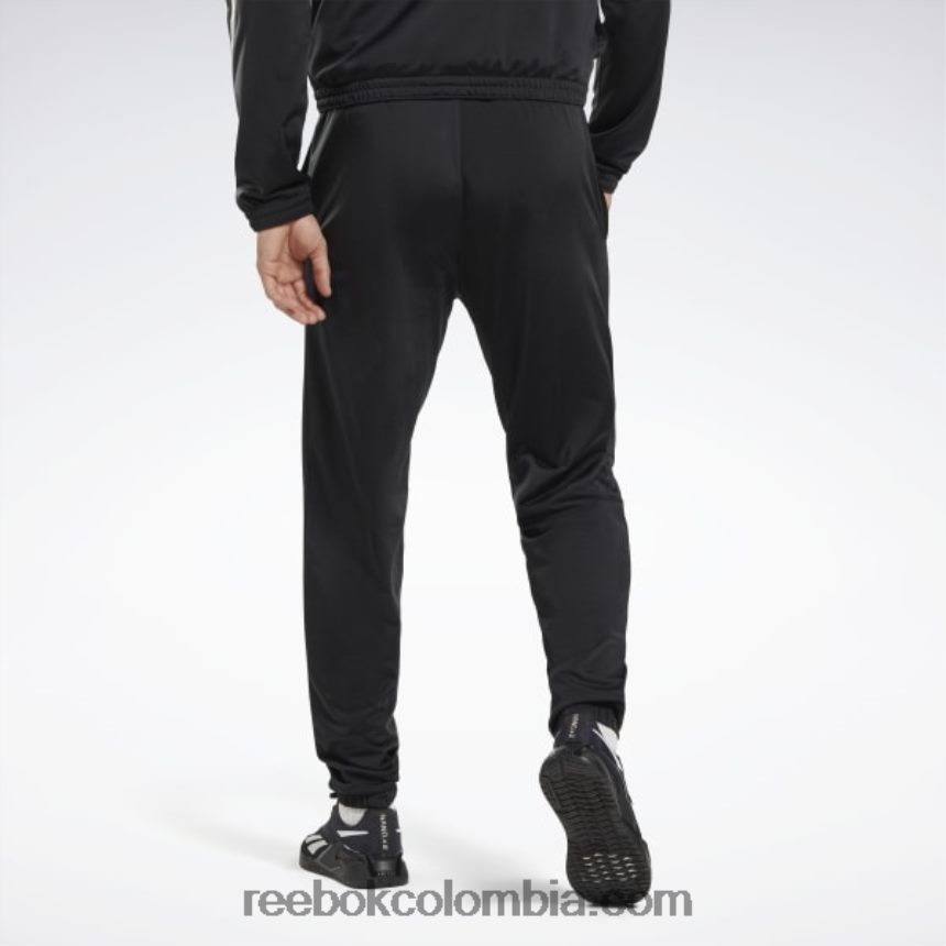 noche negra pantalones de chándal de punto vector de identidad Reebok D260LP311