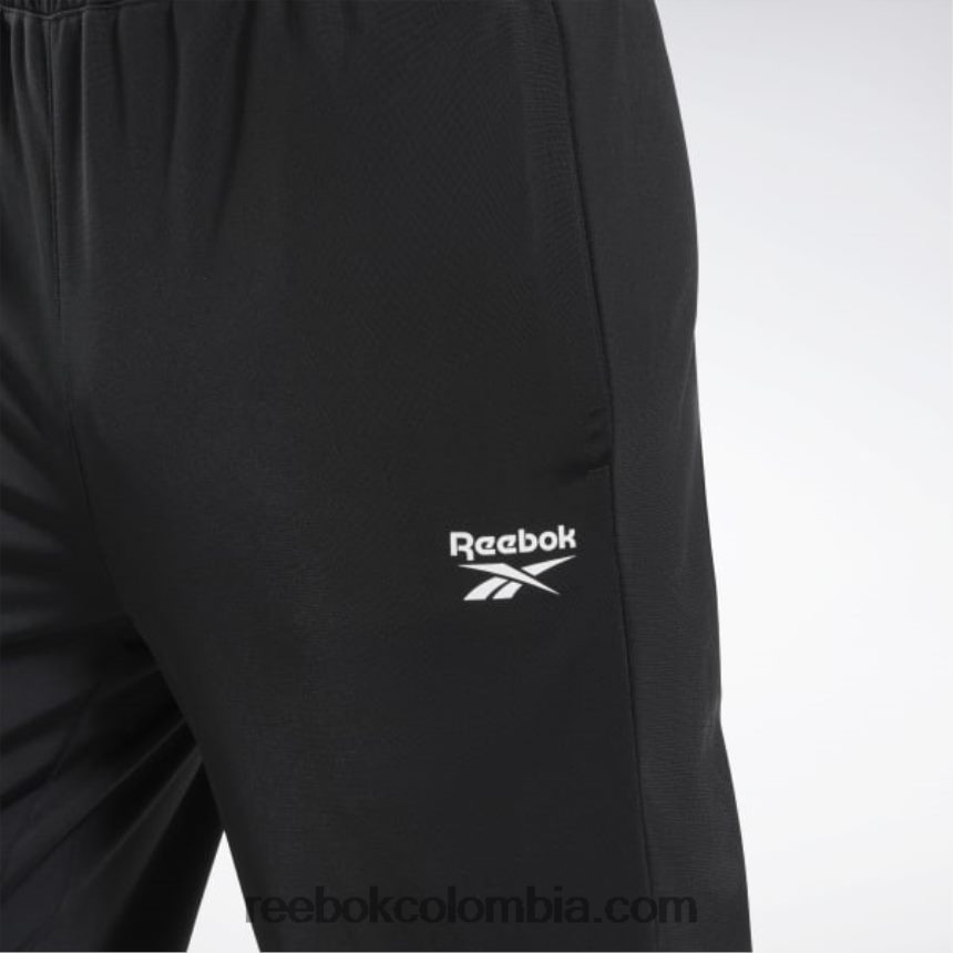 noche negra pantalones de chándal de punto vector de identidad Reebok D260LP311