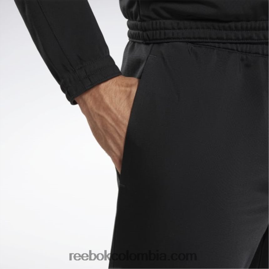 noche negra pantalones de chándal de punto vector de identidad Reebok D260LP311