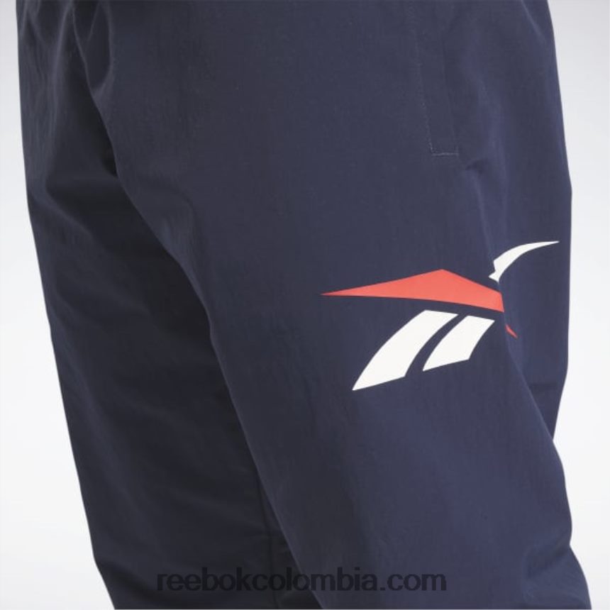 vector de la marina pantalones de chándal clásicos vector Reebok D260LP419