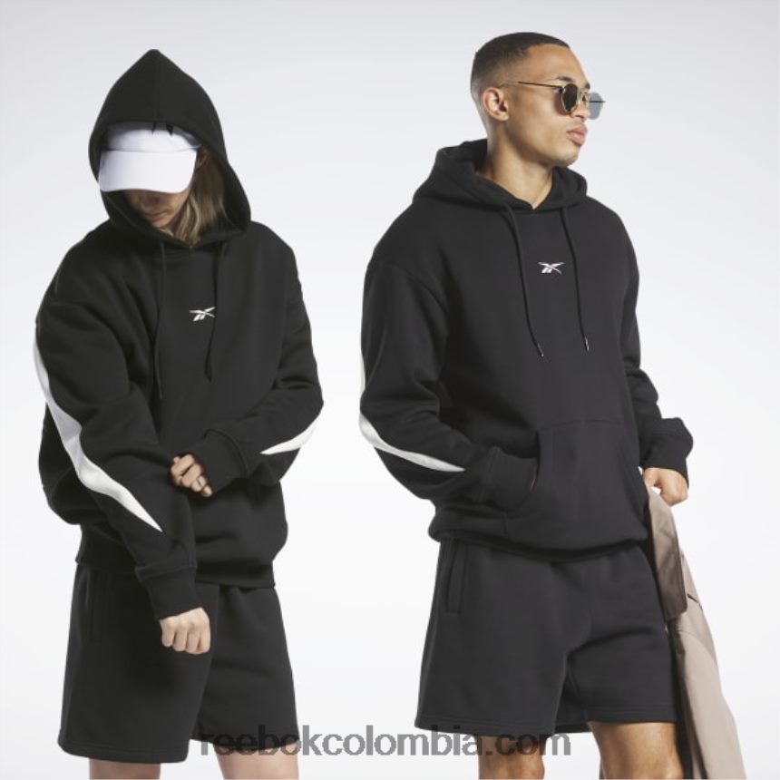 negro/tiza sudadera con capucha orgullosa de la marca classics Reebok D260LP293