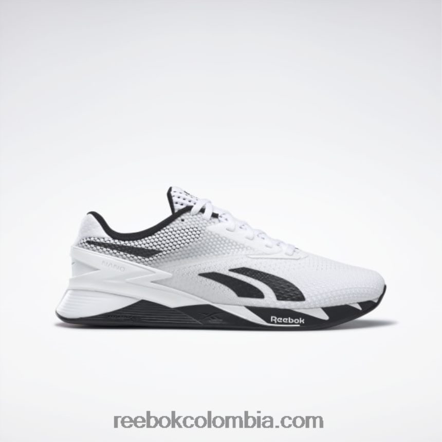 ftwr blanco/núcleo negro/anaranjado aplastante s23-r zapatos nano x3 Reebok D260LP41