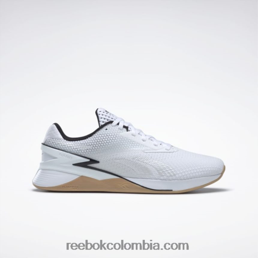 ftwr blanco/núcleo negro/reebok goma de mascar-01 zapatos nano x3 Reebok D260LP51