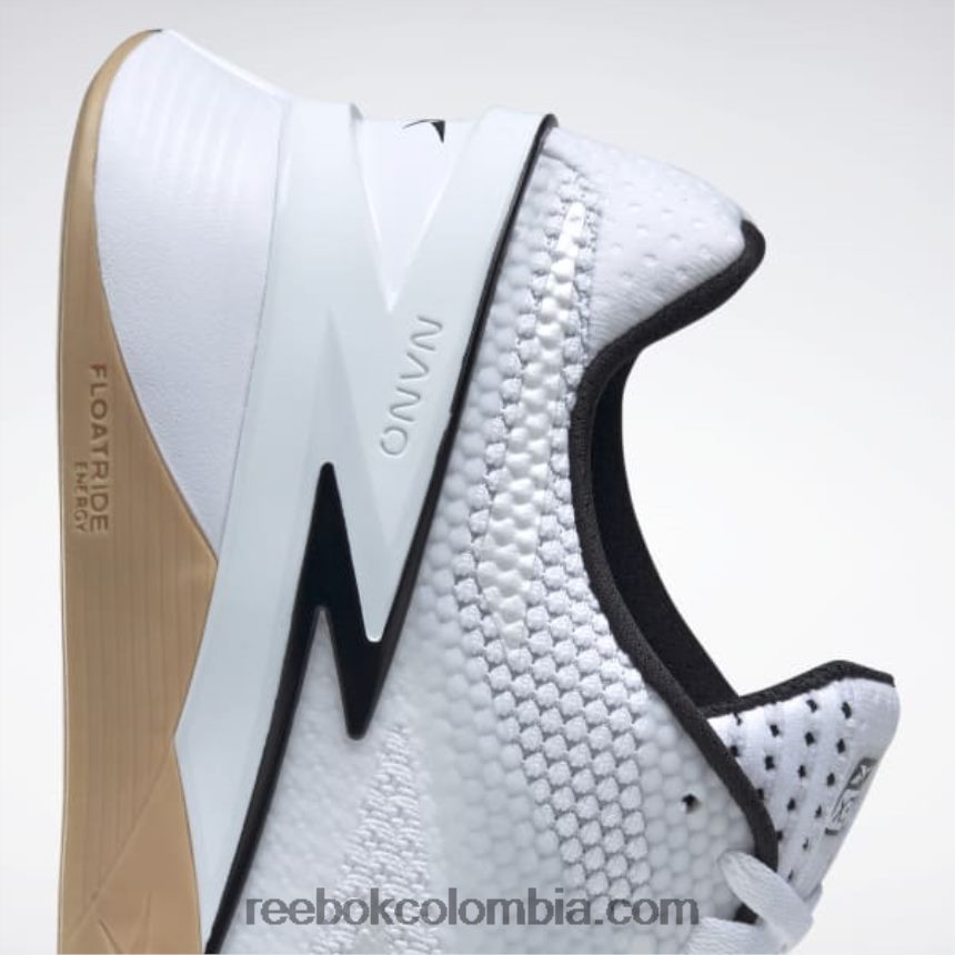 ftwr blanco/núcleo negro/reebok goma de mascar-01 zapatos nano x3 Reebok D260LP51
