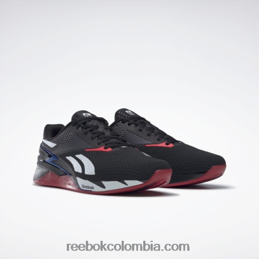 núcleo negro/ftwr blanco/vector azul zapatos nano x3 Reebok D260LP38