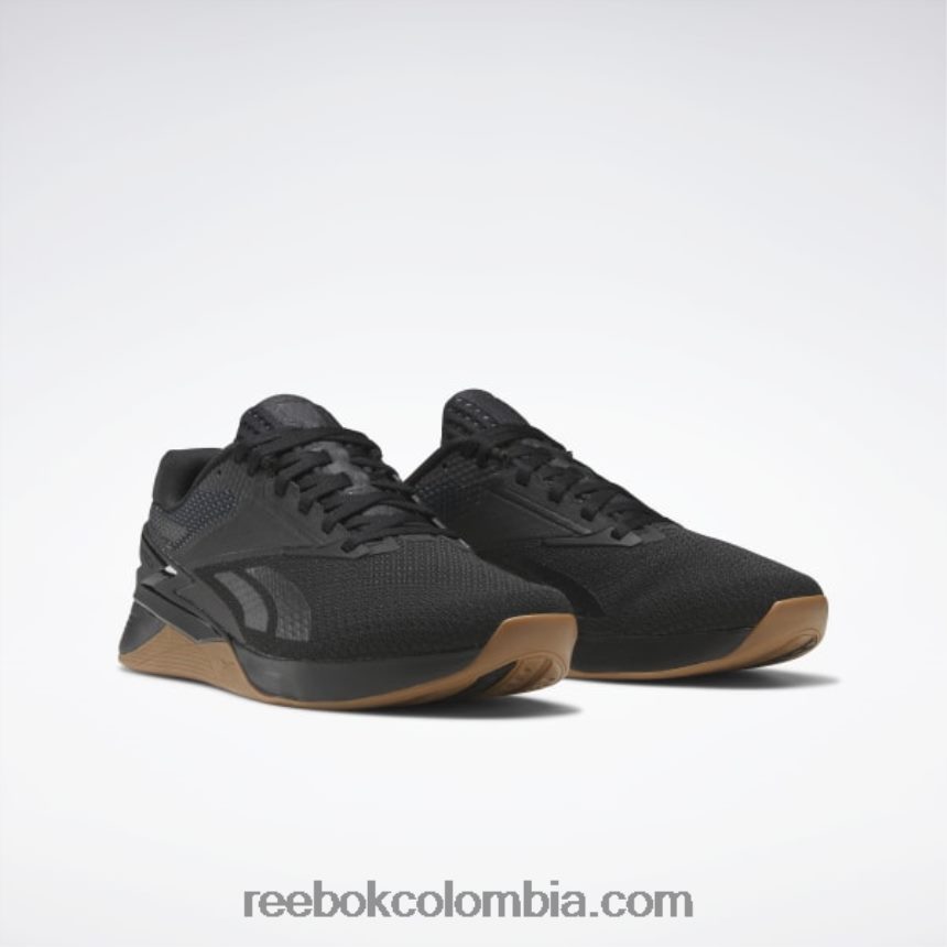 negro núcleo/gris puro 7/reebok lee 3 zapatos nano x3 Reebok D260LP24