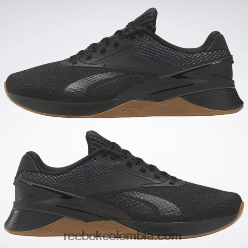 negro núcleo/gris puro 7/reebok lee 3 zapatos nano x3 Reebok D260LP24