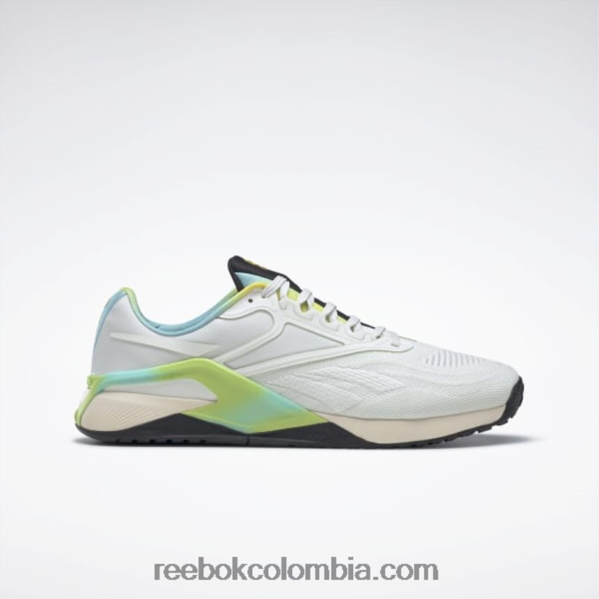 resplandor opal/lima luminosa/resplandor digital zapatillas de entrenamiento para hombre smiley nano x2 Reebok D260LP128