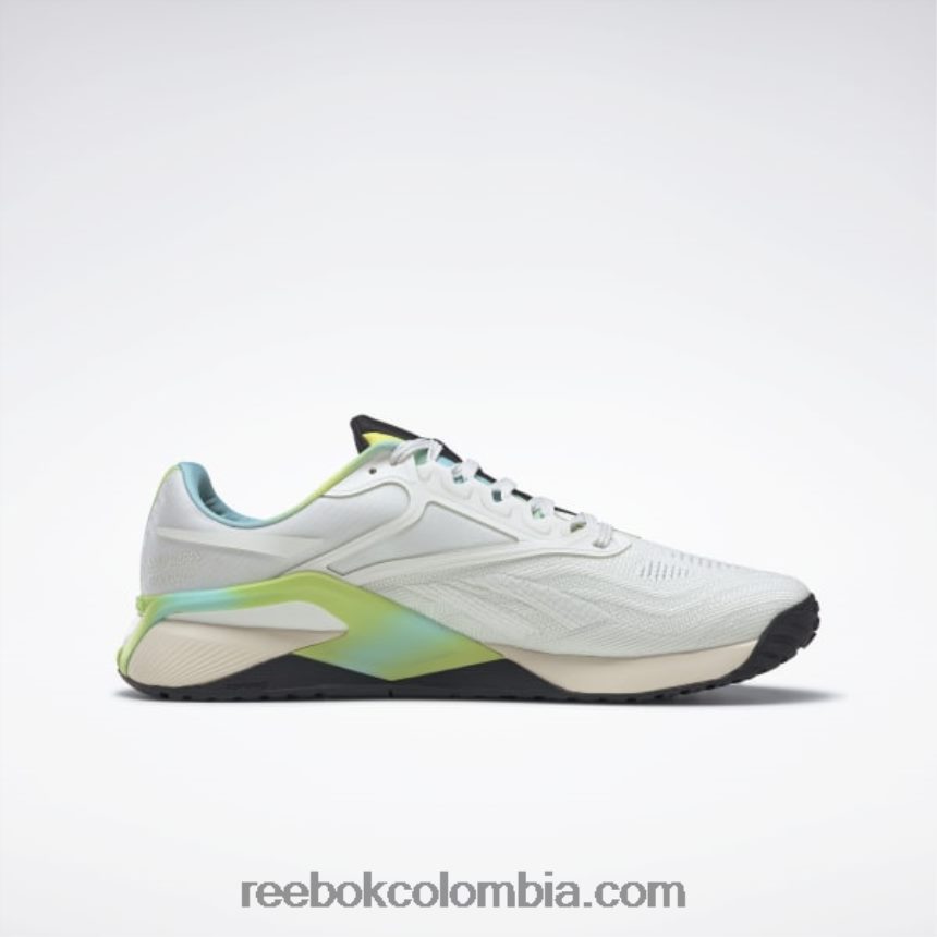 resplandor opal/lima luminosa/resplandor digital zapatillas de entrenamiento para hombre smiley nano x2 Reebok D260LP128