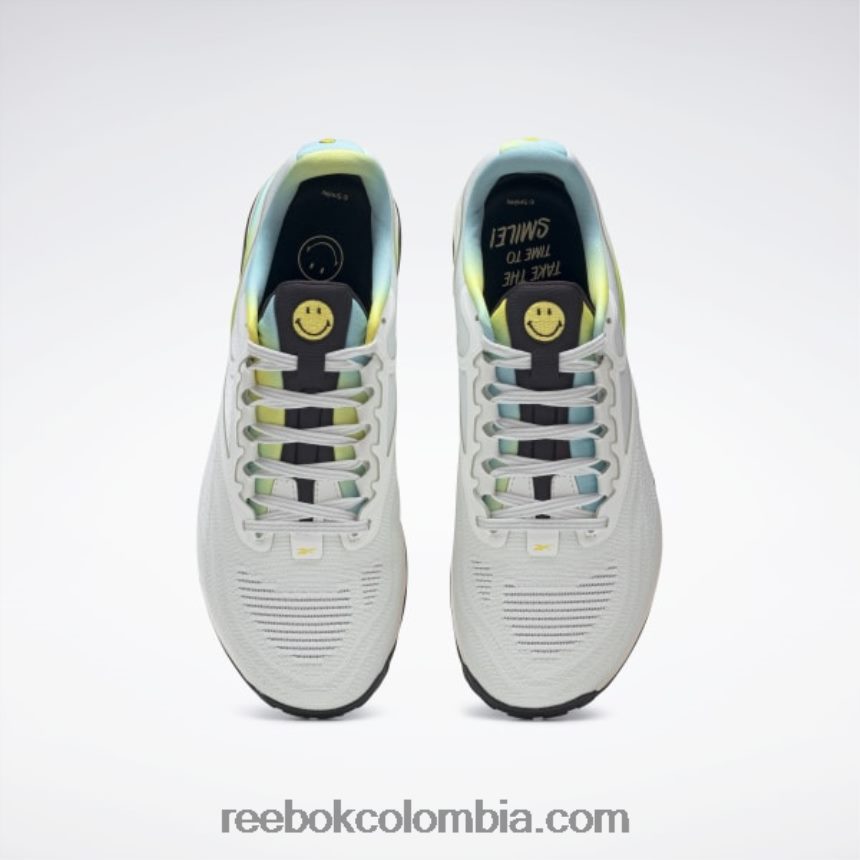 resplandor opal/lima luminosa/resplandor digital zapatillas de entrenamiento para hombre smiley nano x2 Reebok D260LP128