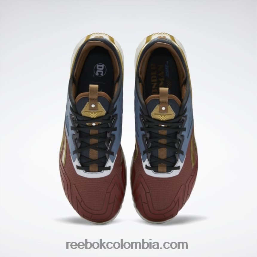 rojo tierra/azul valiente/oro mate zapatillas de entrenamiento dc nano x2 para hombre Reebok D260LP98