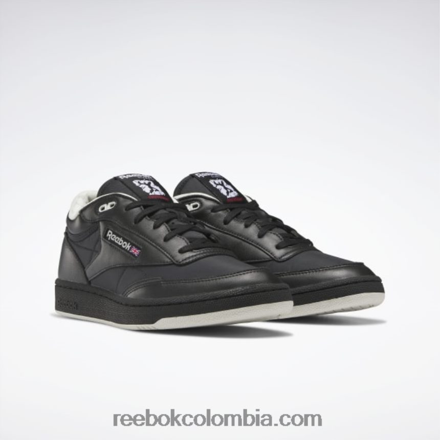 Núcleo negro/niebla matutina zapatillas club c 85 mid ii Reebok D260LP435