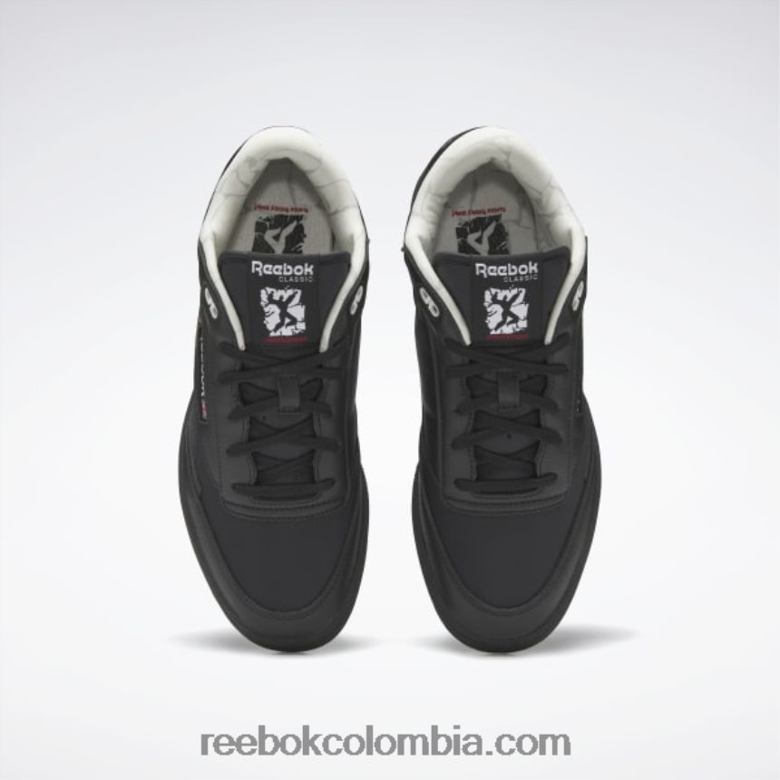 Núcleo negro/niebla matutina zapatillas club c 85 mid ii Reebok D260LP435