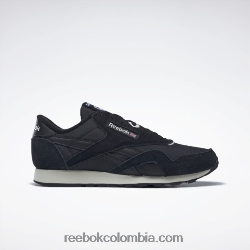 Núcleo negro/niebla matutina zapatos clásicos de nailon Reebok D260LP822