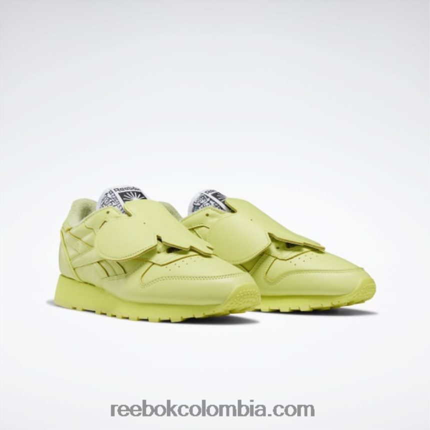 aloe fresco/núcleo negro zapatos de cuero clásicos eames Reebok D260LP544