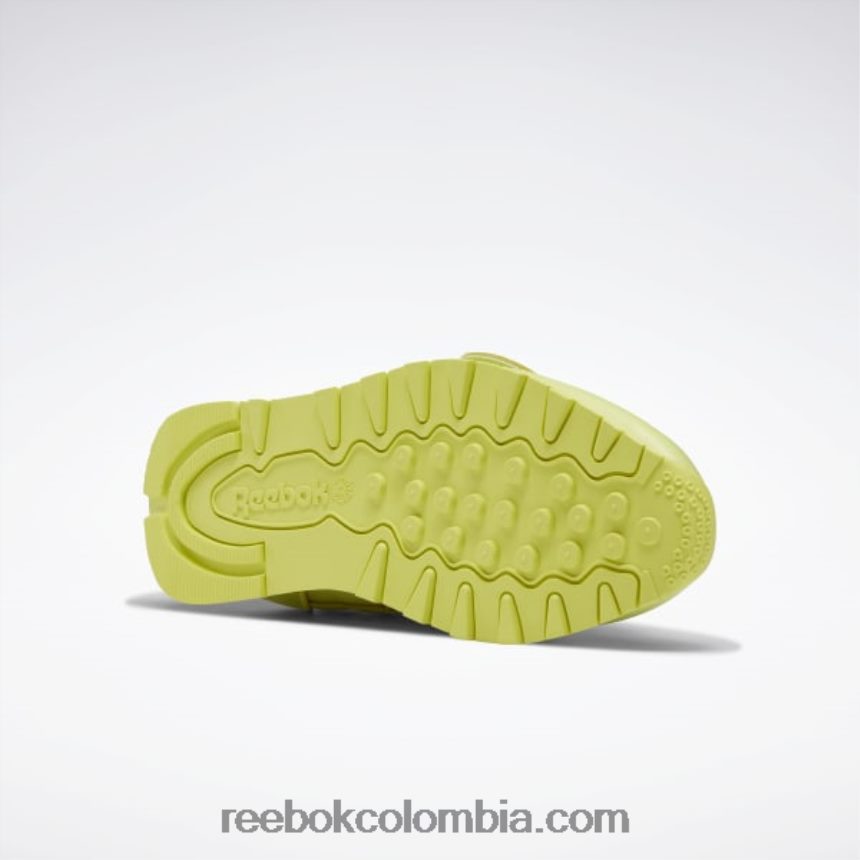 aloe fresco/núcleo negro zapatos de cuero clásicos eames Reebok D260LP544