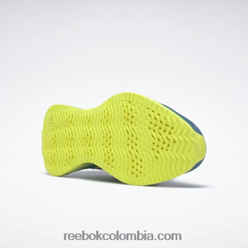 azul acero s23-r/amarillo ácido solar/azul marino vectorial Zig Dynamica 4 zapatos Reebok D260LP195