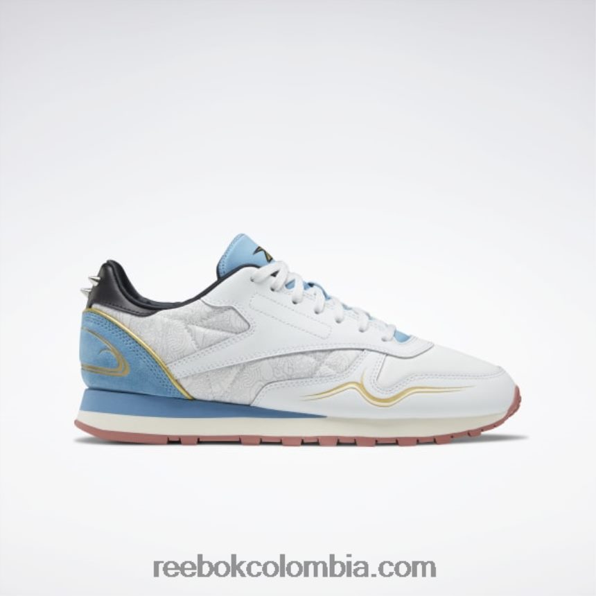 azul polar/azul duro/núcleo negro zapatos de cuero clásicos de street fighter Reebok D260LP929