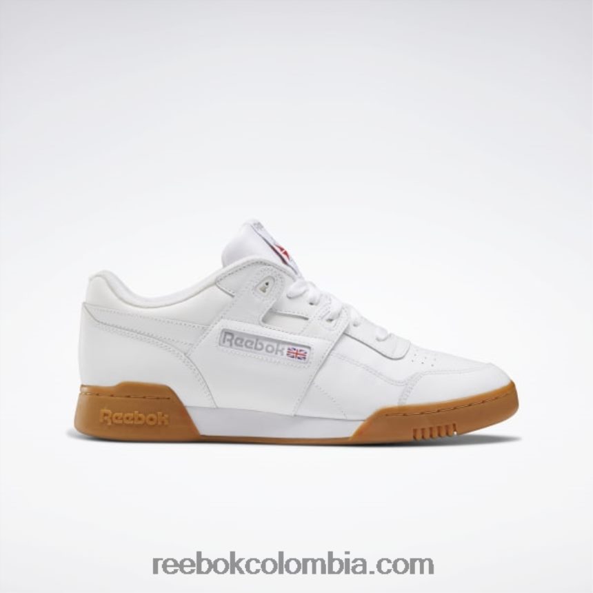 blanco/carbón/rojo clásico/reebok royal entrenamiento más zapatos Reebok D260LP66