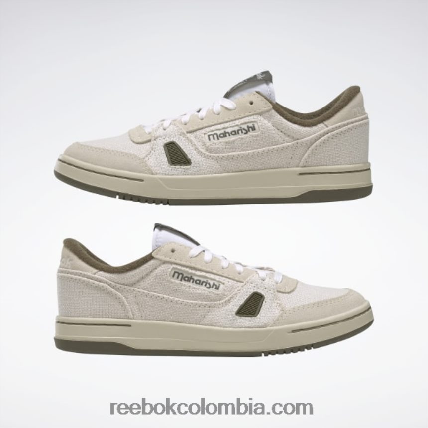 blanco ftwr/alabastro/verde militar zapatos de salón maharishi lt Reebok D260LP964