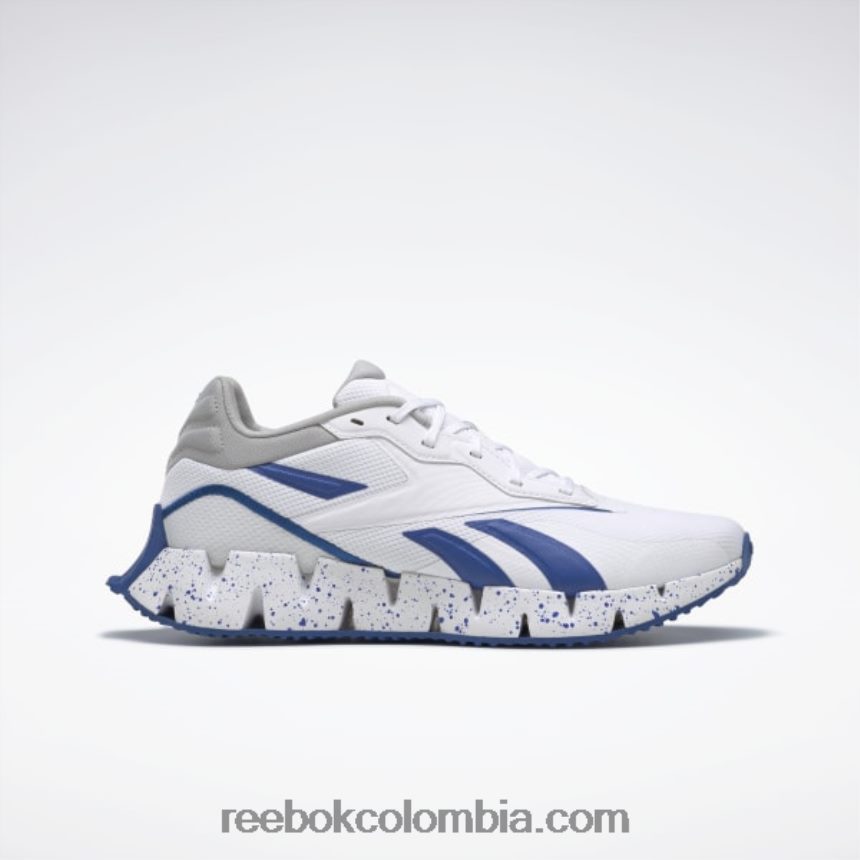 blanco ftwr/azul vector/gris puro 3 Zig Dynamica 4 zapatos Reebok D260LP168