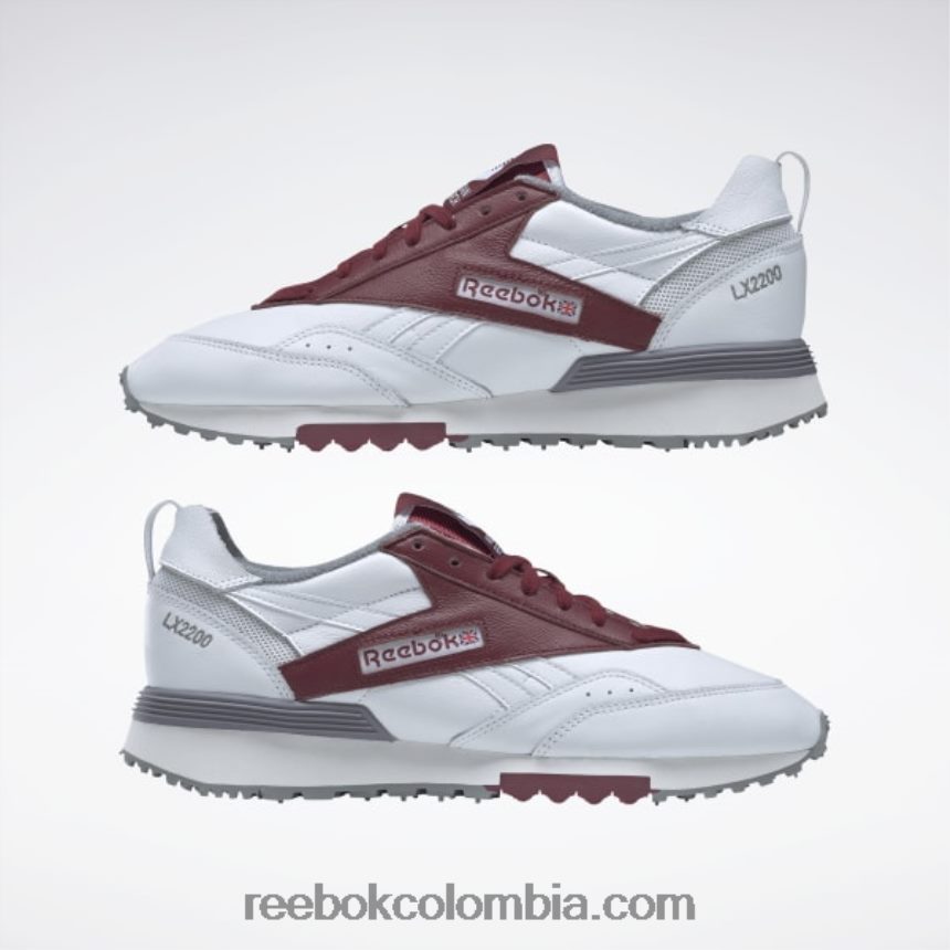 blanco ftwr/burdeos clásico/gris puro 5 montaña investigación lx2200 zapatos Reebok D260LP131