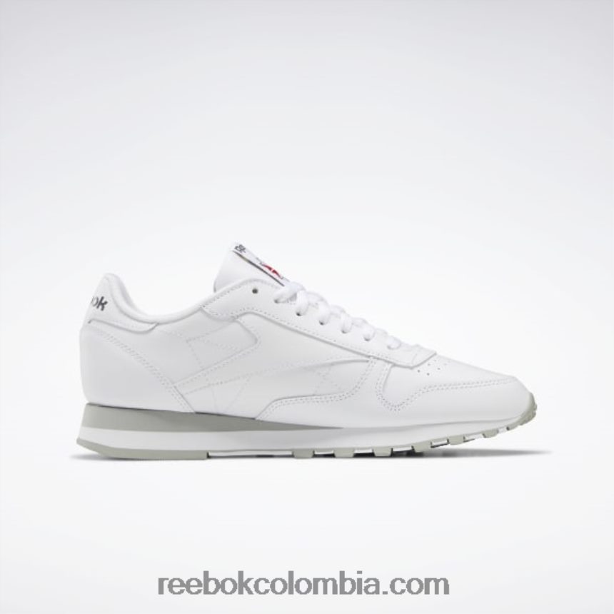 blanco ftwr/gris puro 3/gris puro 7 zapatos de cuero clasicos Reebok D260LP83