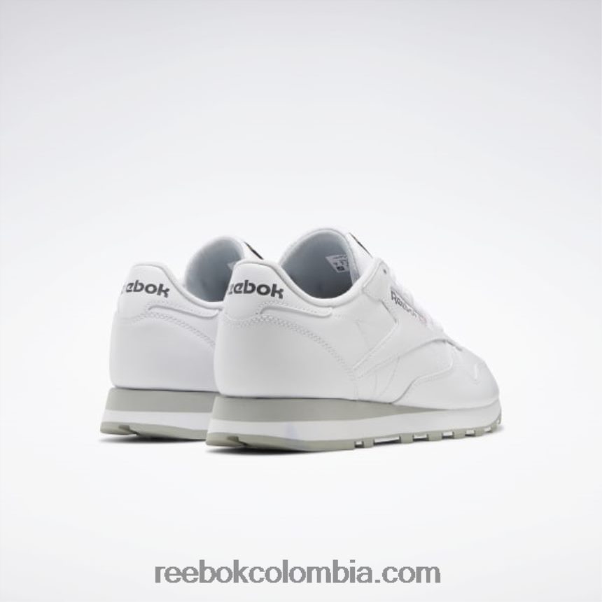 blanco ftwr/gris puro 3/gris puro 7 zapatos de cuero clasicos Reebok D260LP83