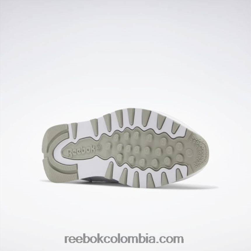 blanco ftwr/gris puro 3/gris puro 7 zapatos de cuero clasicos Reebok D260LP83