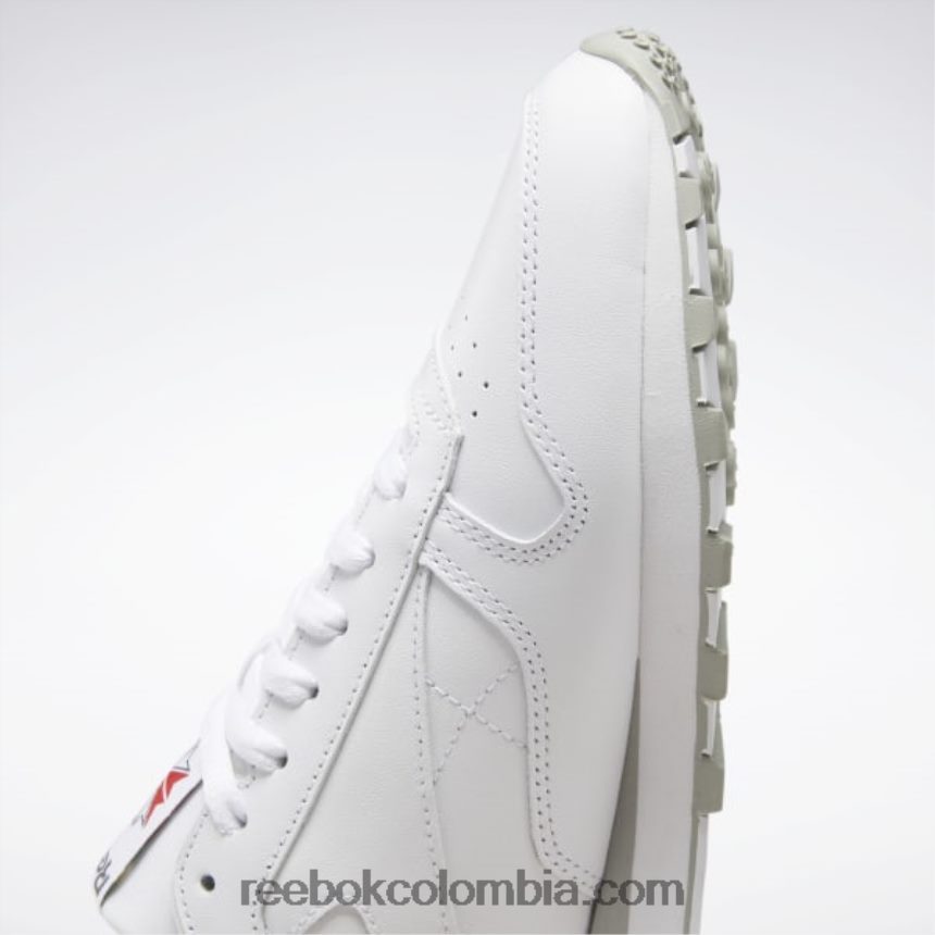 blanco ftwr/gris puro 3/gris puro 7 zapatos de cuero clasicos Reebok D260LP83