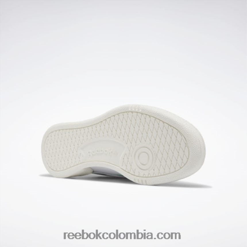 blanco ftwr/verde glen/azul marino vectorial club c venganza zapatos Reebok D260LP198