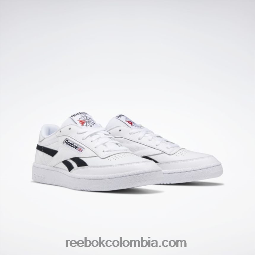 blanco negro club c venganza zapatos de hombre Reebok D260LP147