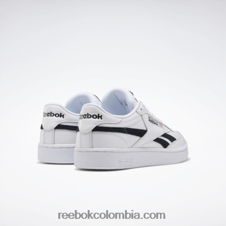 blanco negro club c venganza zapatos de hombre Reebok D260LP147