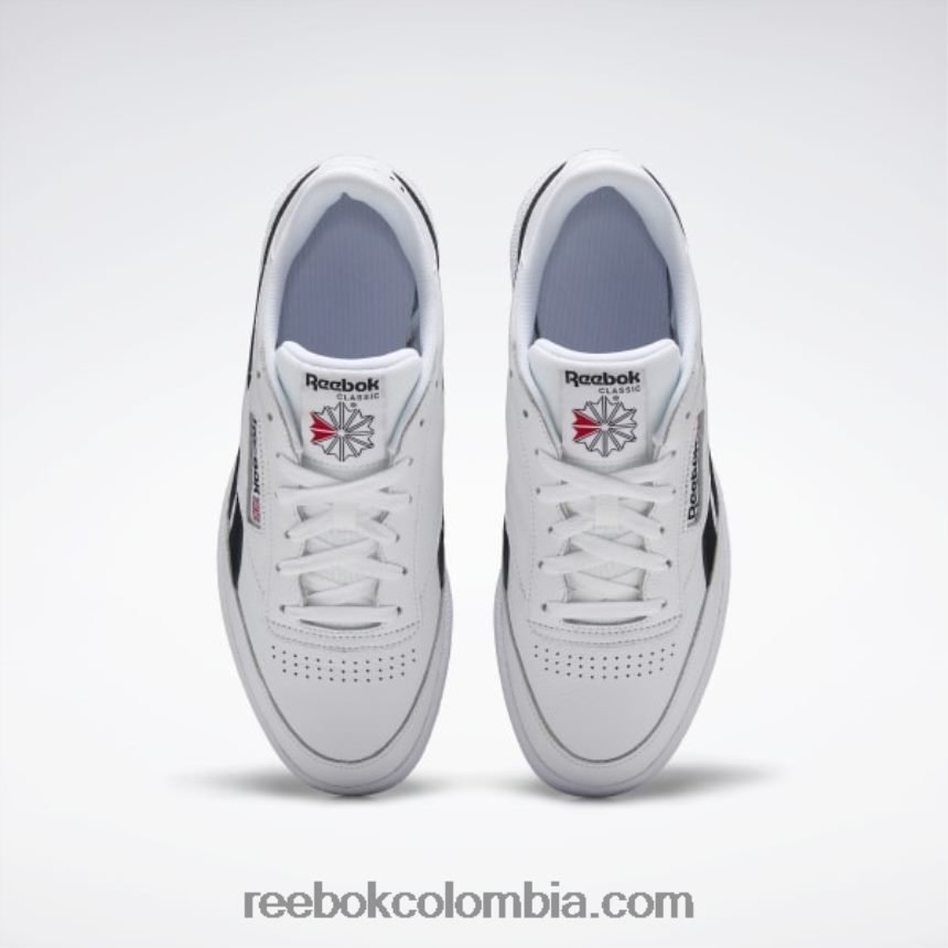 blanco negro club c venganza zapatos de hombre Reebok D260LP147