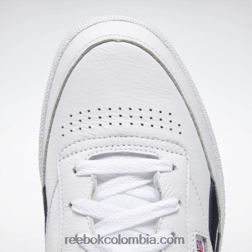 blanco negro club c venganza zapatos de hombre Reebok D260LP147