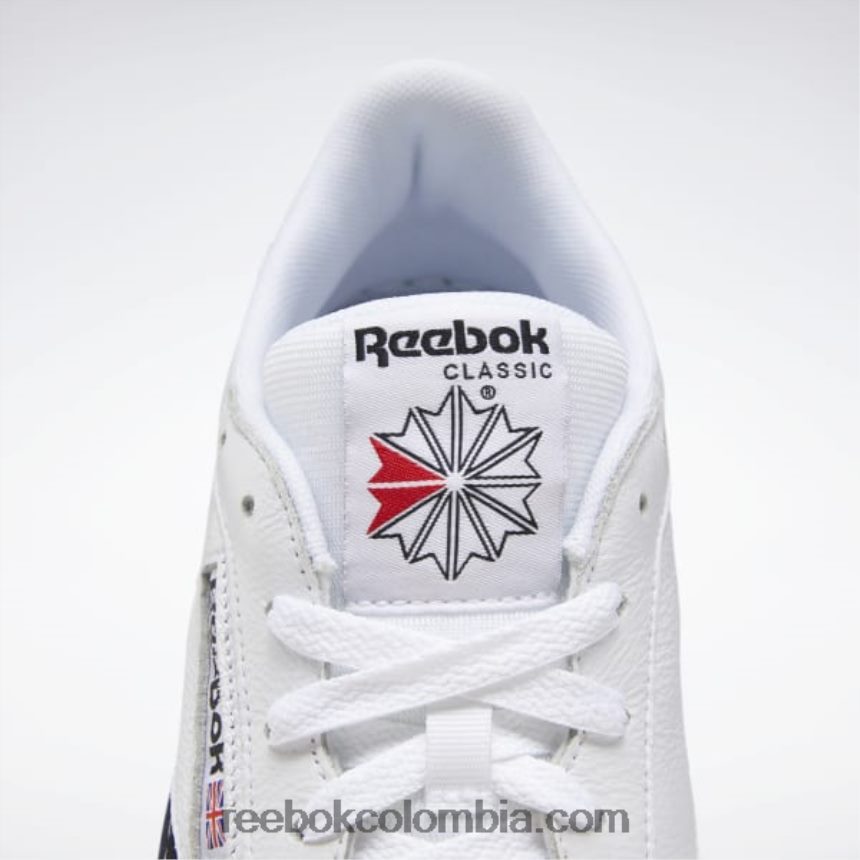 blanco negro club c venganza zapatos de hombre Reebok D260LP147