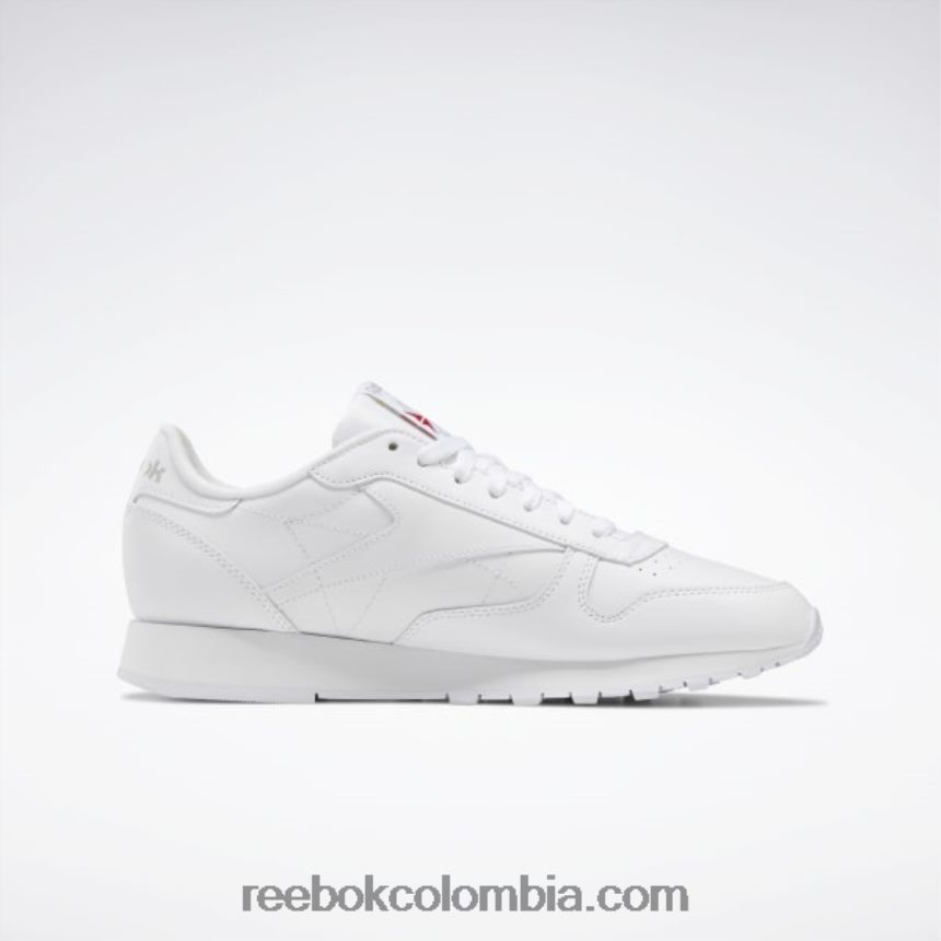 ftwr blanco/gris puro 3 zapatos de cuero clasicos Reebok D260LP34