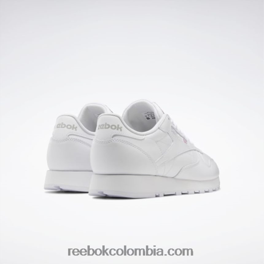ftwr blanco/gris puro 3 zapatos de cuero clasicos Reebok D260LP34