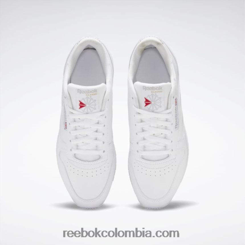 ftwr blanco/gris puro 3 zapatos de cuero clasicos Reebok D260LP34
