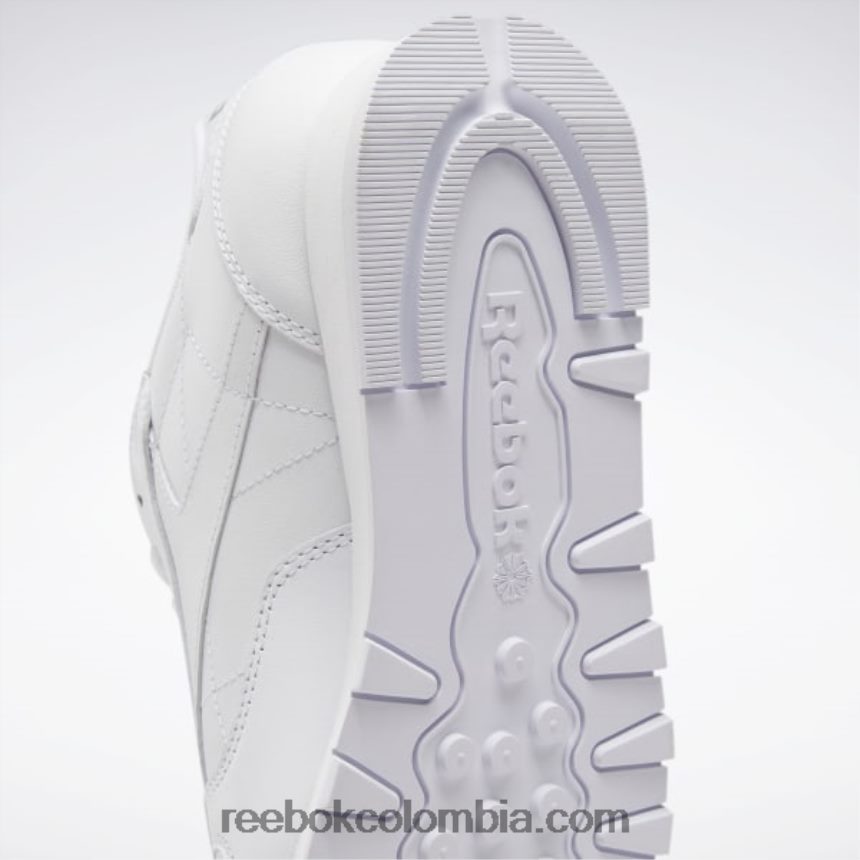ftwr blanco/gris puro 3 zapatos de cuero clasicos Reebok D260LP34