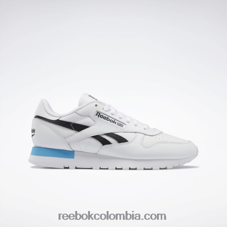 ftwr blanco/núcleo negro/agua radiante zapatos de cuero clasicos Reebok D260LP684